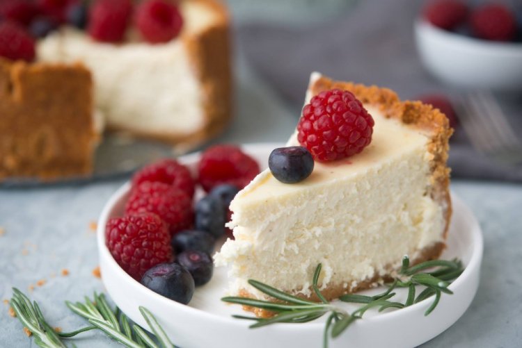 Honig-Cheesecake ohne Backen
