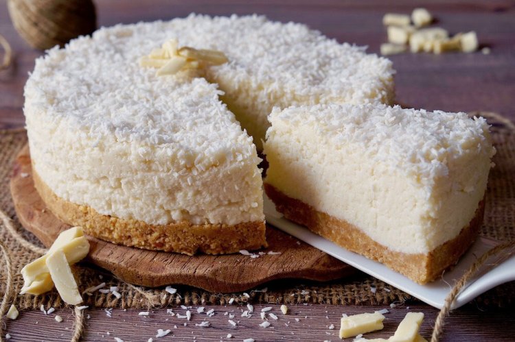 Kokos-Cheesecake ohne Backen