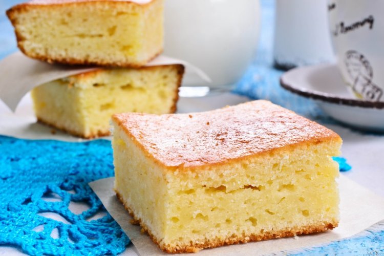 Semolina Cake with Kefir