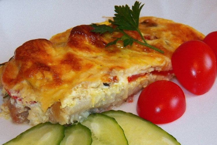 Rotbarsch mit Käse