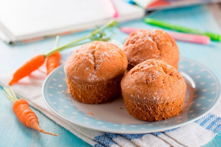 Karottenmuffins