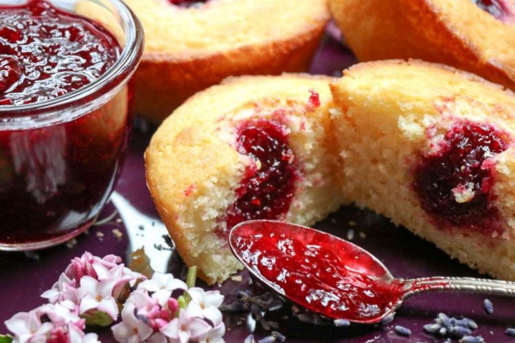 Gefüllte Muffins