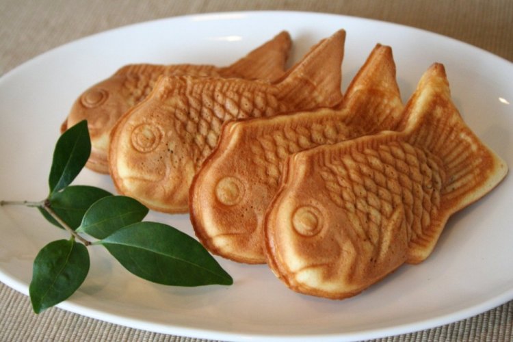 Taiyaki mit Marmelade