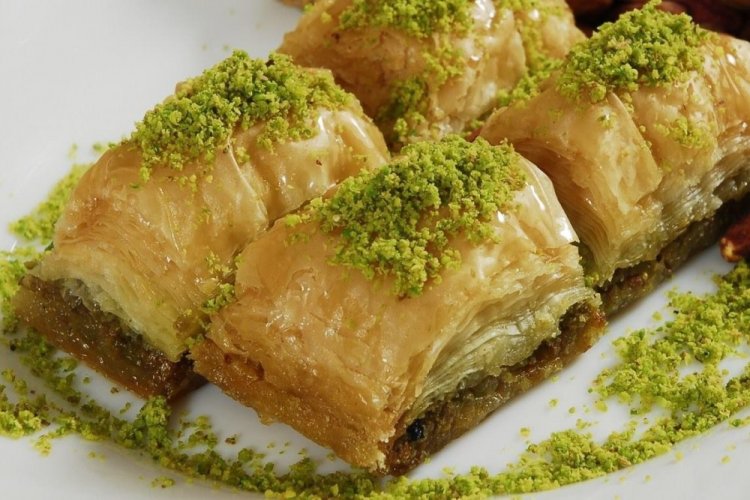 Baklava mit Pistazien