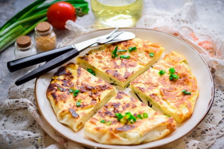 Khachapuri de lavash con queso