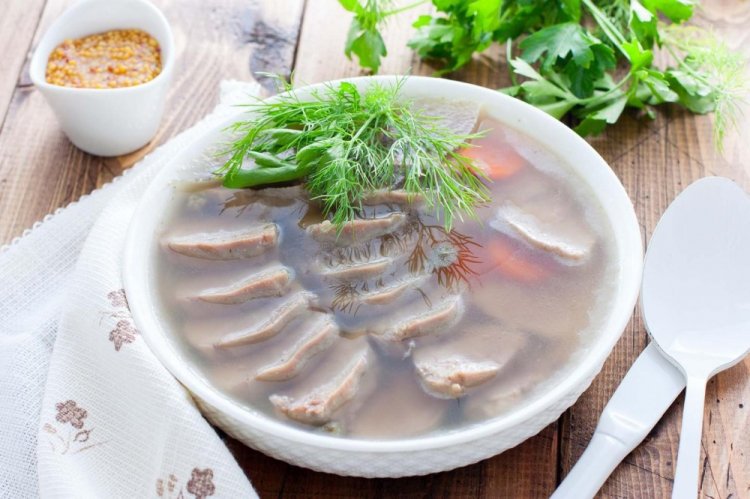 Aspic de lengua rápido