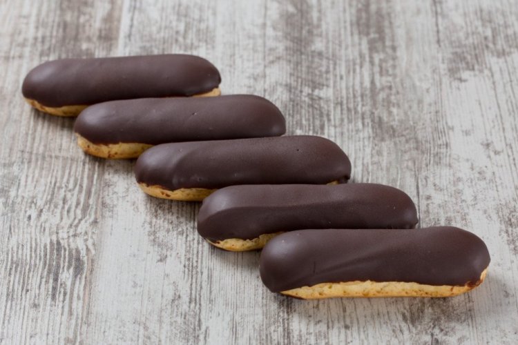 Schokoladen-Éclairs