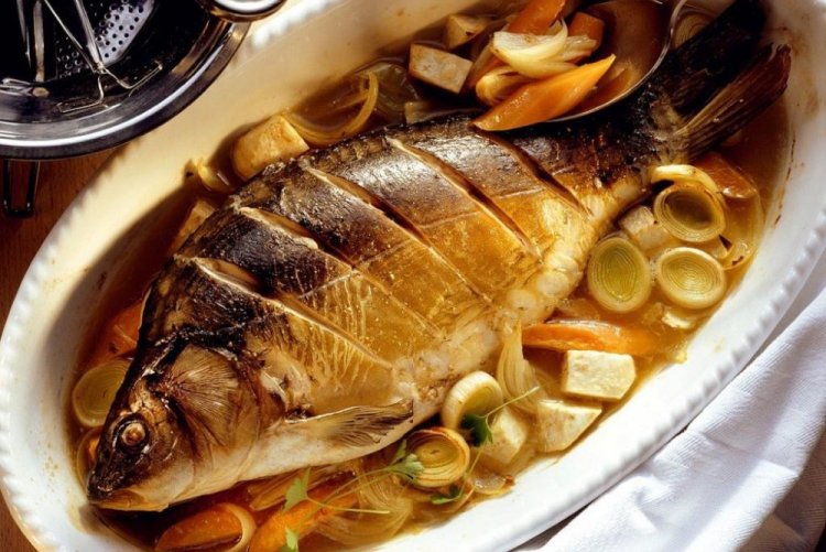 Gebackener Karpfen in Bier
