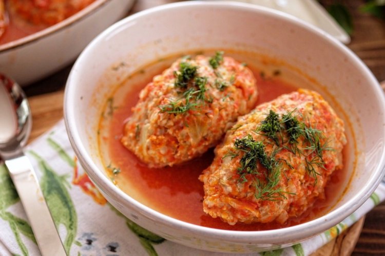 Faule Kohlrouladen mit Tilapia