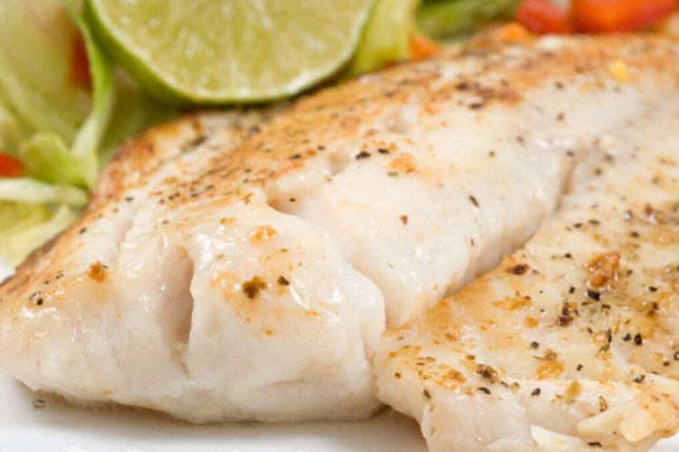 Gedämpfter Tilapia