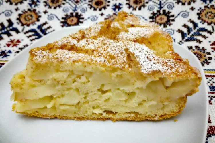 Apple Charlotte with Semolina