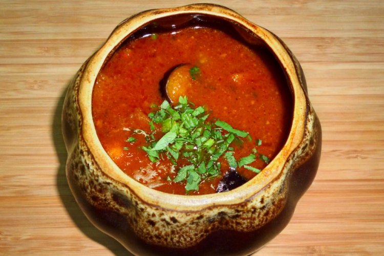 Chanachi mit Fisch