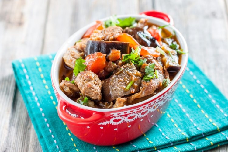 Chanachi mit Rindfleisch