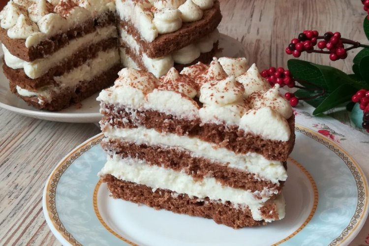 Tarta de chocolate en olla de cocción lenta