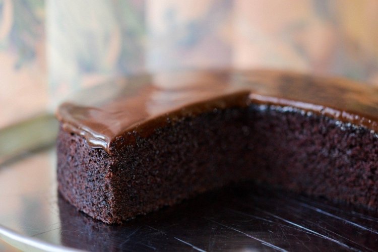 Tarta de chocolate húmeda
