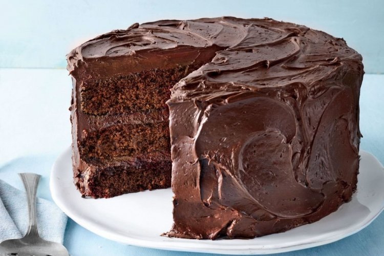 Tarta de chocolate con ralladura de limón