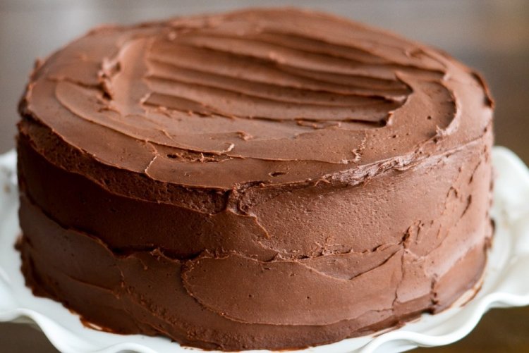Tarta de chocolate con leche condensada