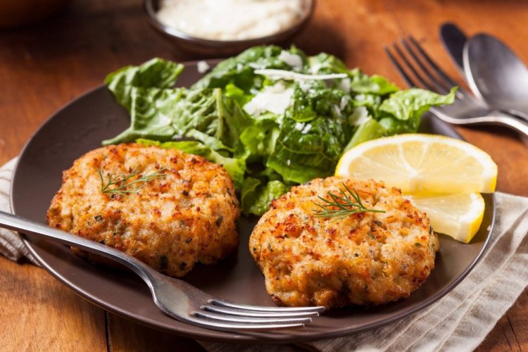Fischfrikadellen aus Lachs