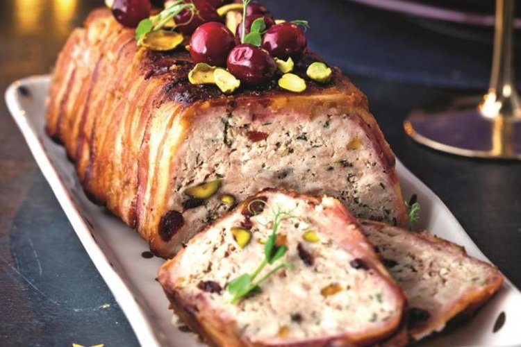 Terrina de pato con pistachos