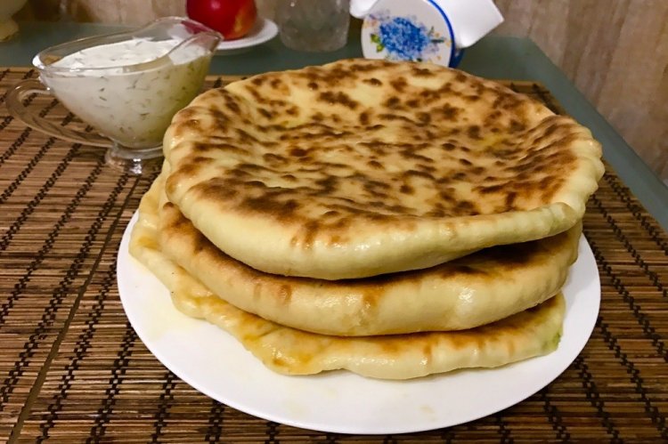 Khychiny mit Kohl