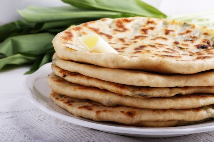 Khychiny mit Quark