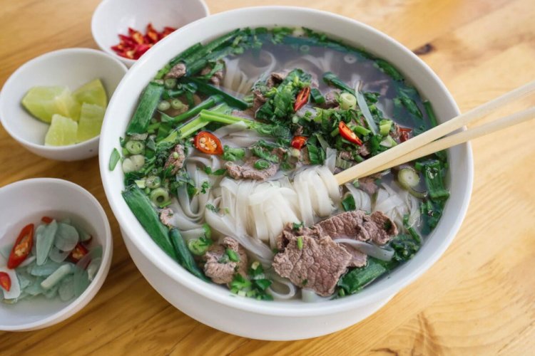 Sopa Pho Bo con ternera