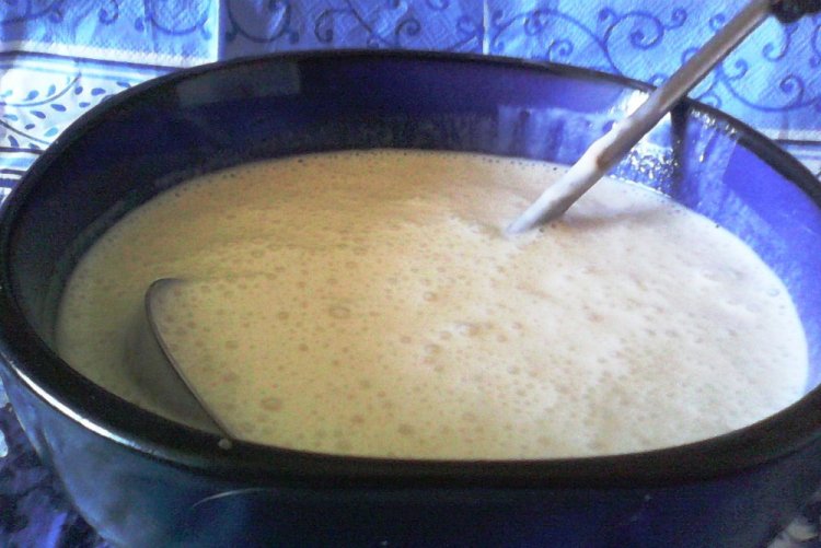 Pfannkuchenteig mit Reismehl