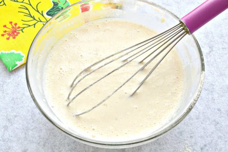 Pfannkuchenteig mit Stärke