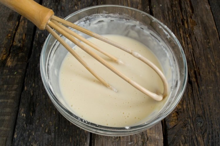 Käse-Pfannkuchenteig