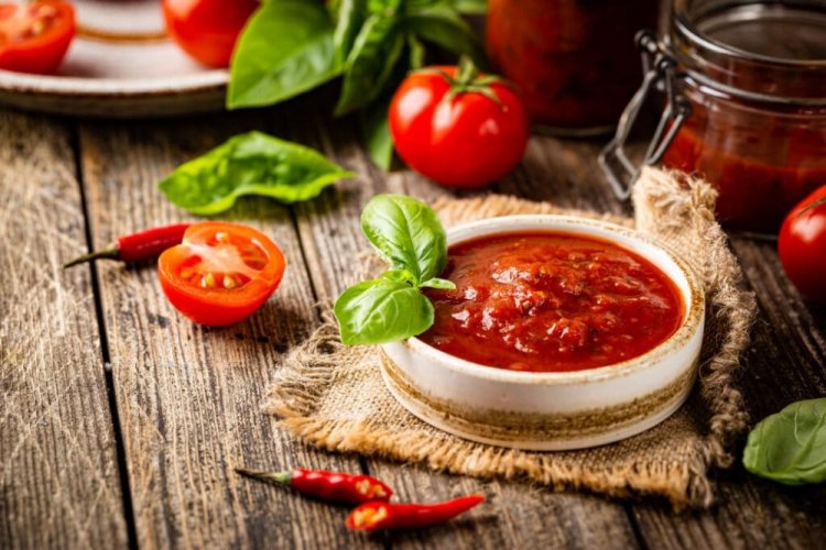 Salsa de tomate picante