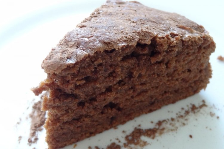 Pastel de chocolate con kéfir