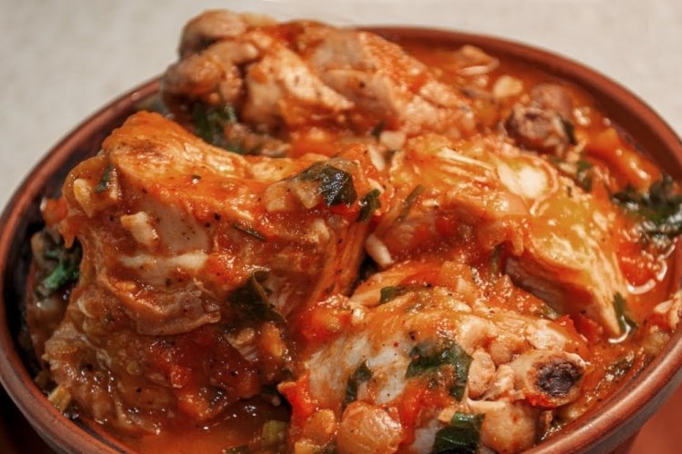 Chakhokhbili in the Oven