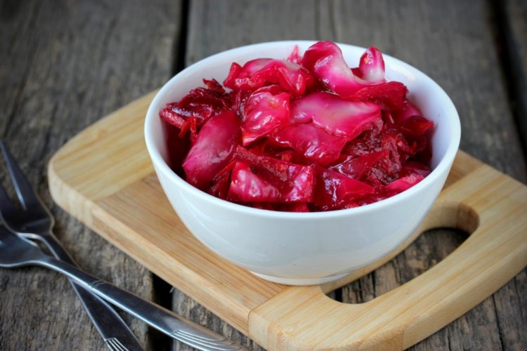 Sauerkraut mit Roter Bete