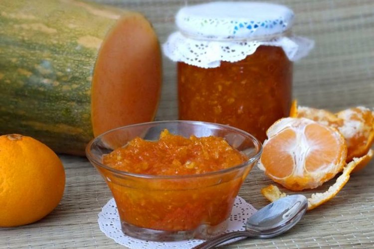 Pumpkin and Mandarin Jam