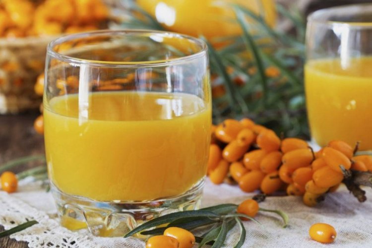 Pumpkin Juice with Sea Buckthorn