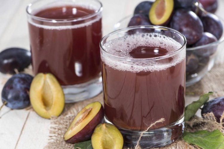 Pumpkin, Plum, and Apple Juice