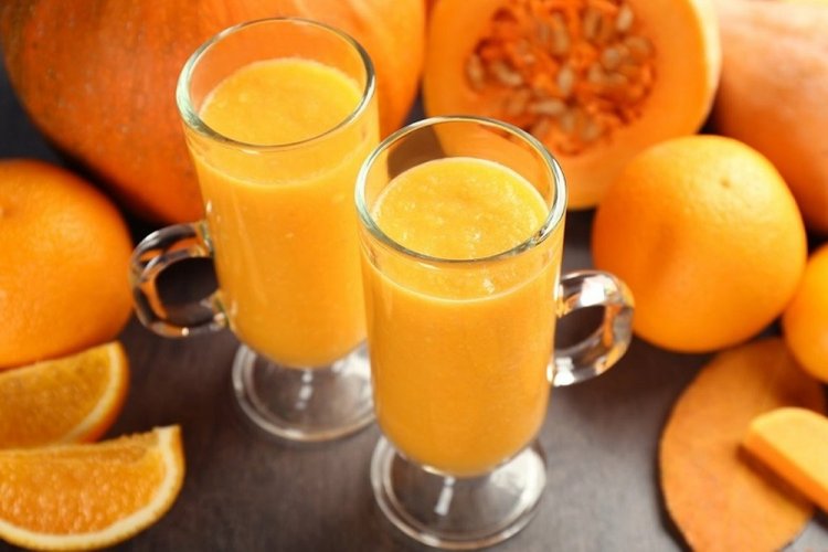 Pumpkin Juice with Fruits