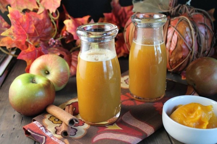 Pumpkin and Apple Juice