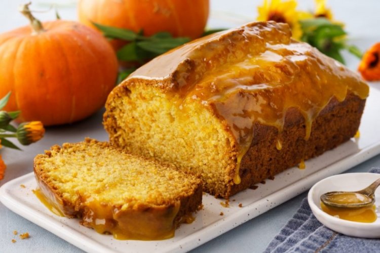 Bizcocho de calabaza con harina de arroz