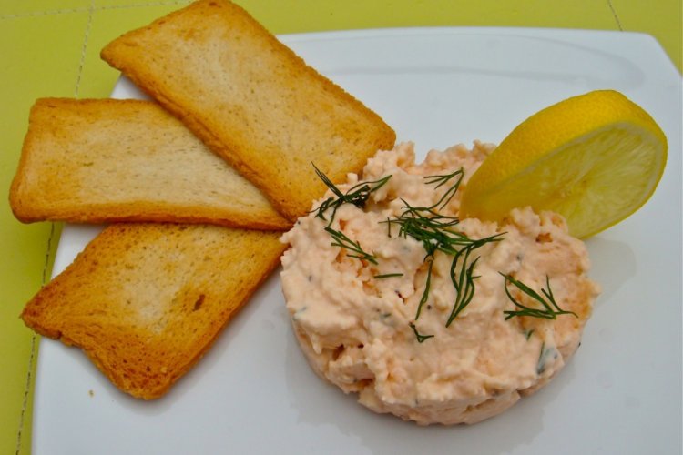 Paté de salmón