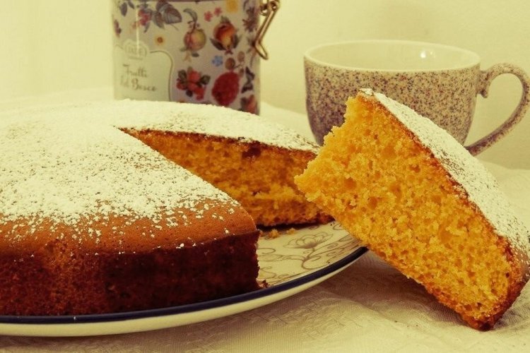 Pumpkin Smetannik (Sour Cream Cake)