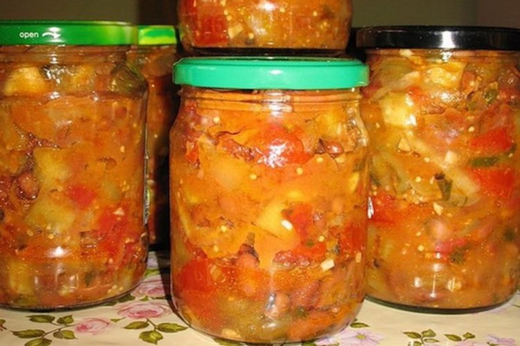 Ensalada de calabaza con judías para el invierno