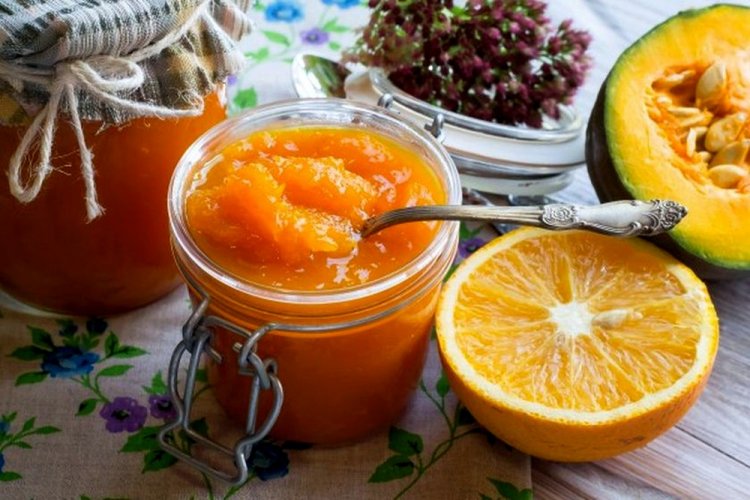 Mermelada de calabaza con naranjas