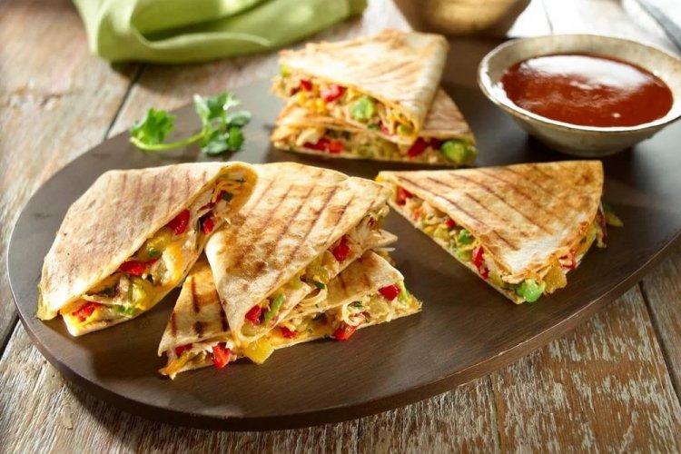 Quesadilla mit Kohl