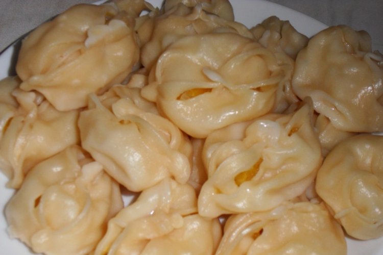 Manti de calabaza y patata