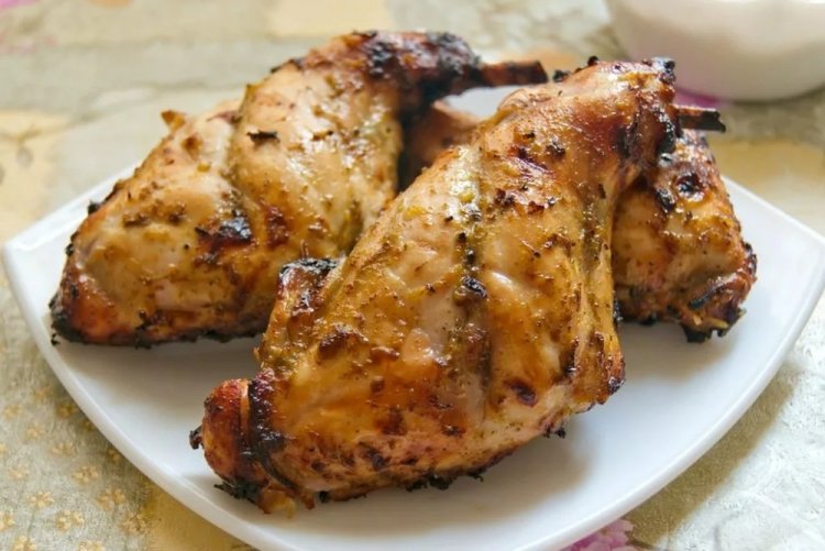 Rabbit with Honey in the Oven