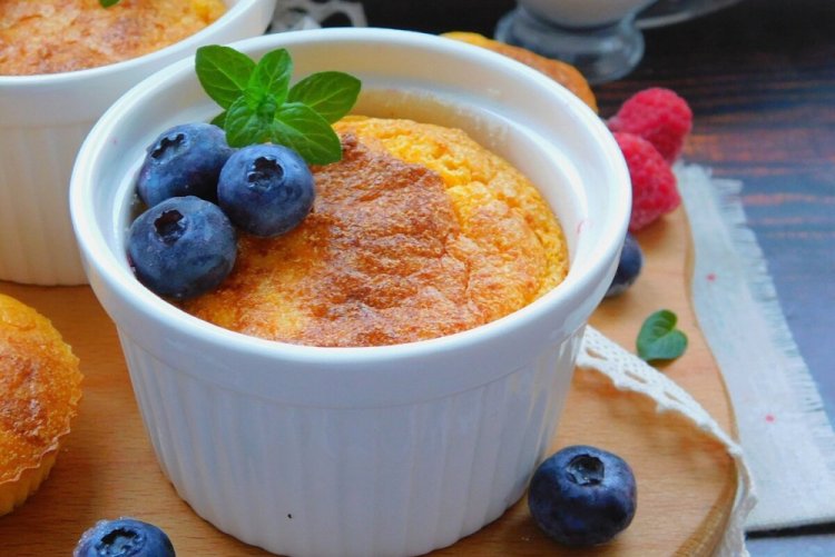 Pumpkin and Cottage Cheese Soufflé