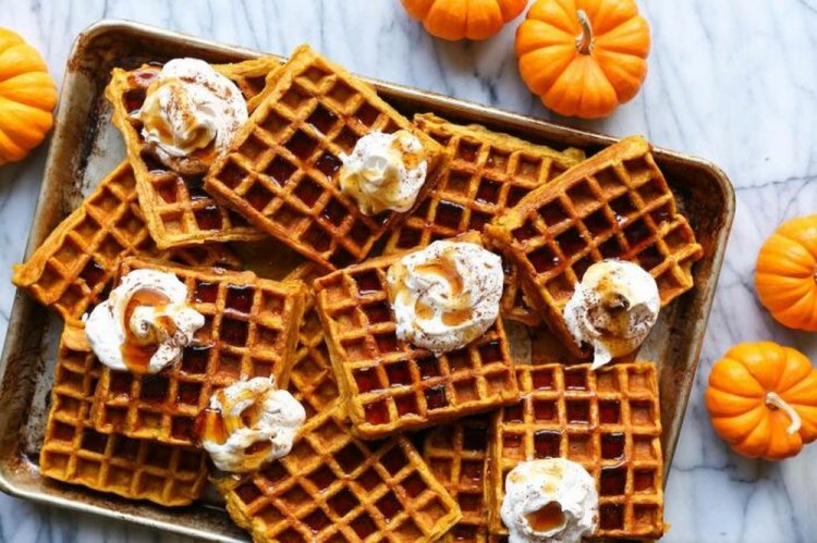 Pumpkin Waffles