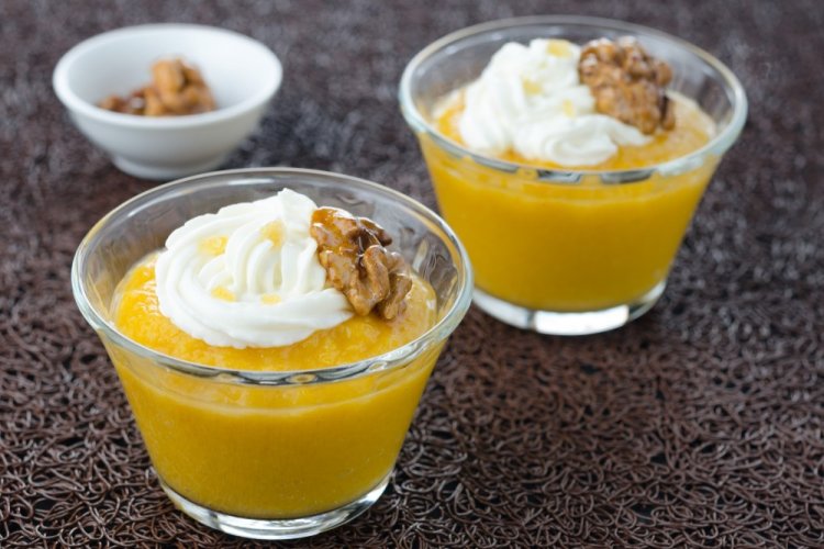 Healthy Pumpkin and Apple Dessert