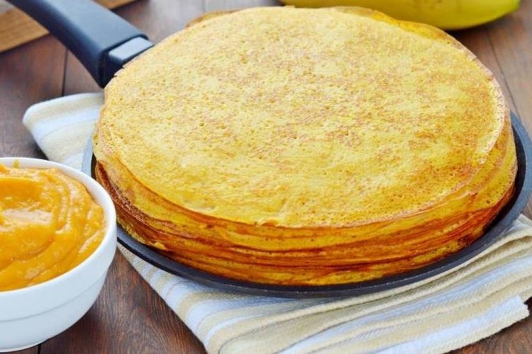 Pumpkin and Mandarin Pancakes